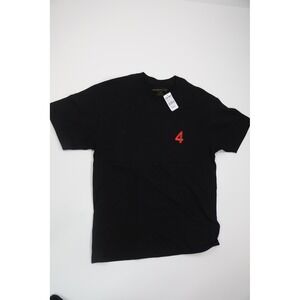 4Hunnid T-Shirt No Stress Large Black Cotton Streetwear Casual